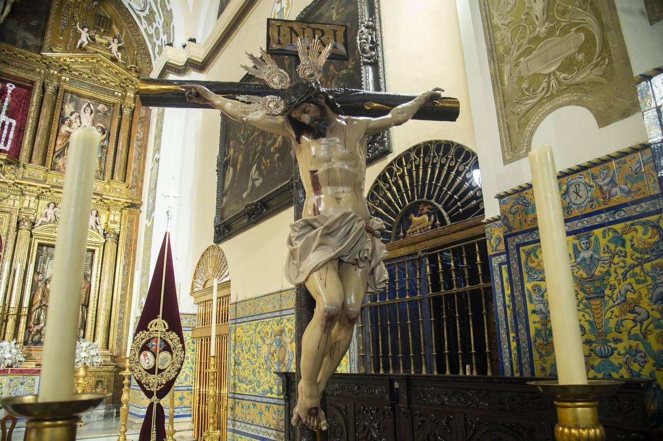 El Cristo del Mayor Dolor tras la restauración