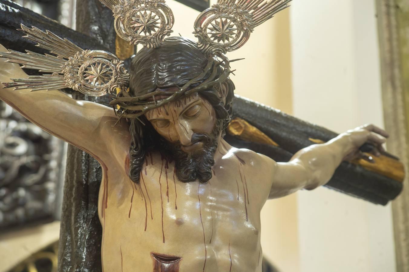 El Cristo del Mayor Dolor tras la restauración