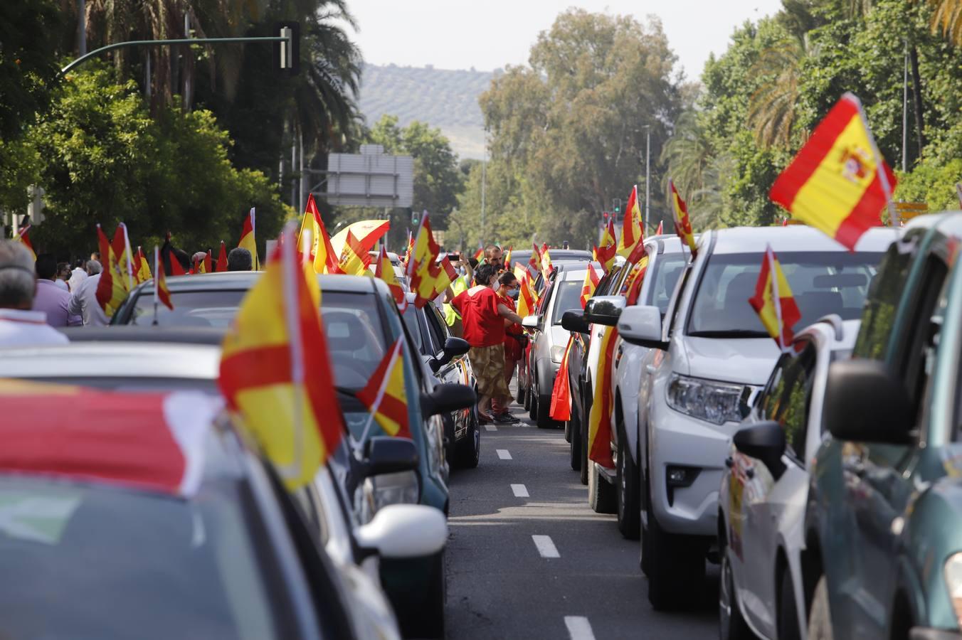 La marcha contra el Gobierno en Córdoba de Vox, en imágenes (I)