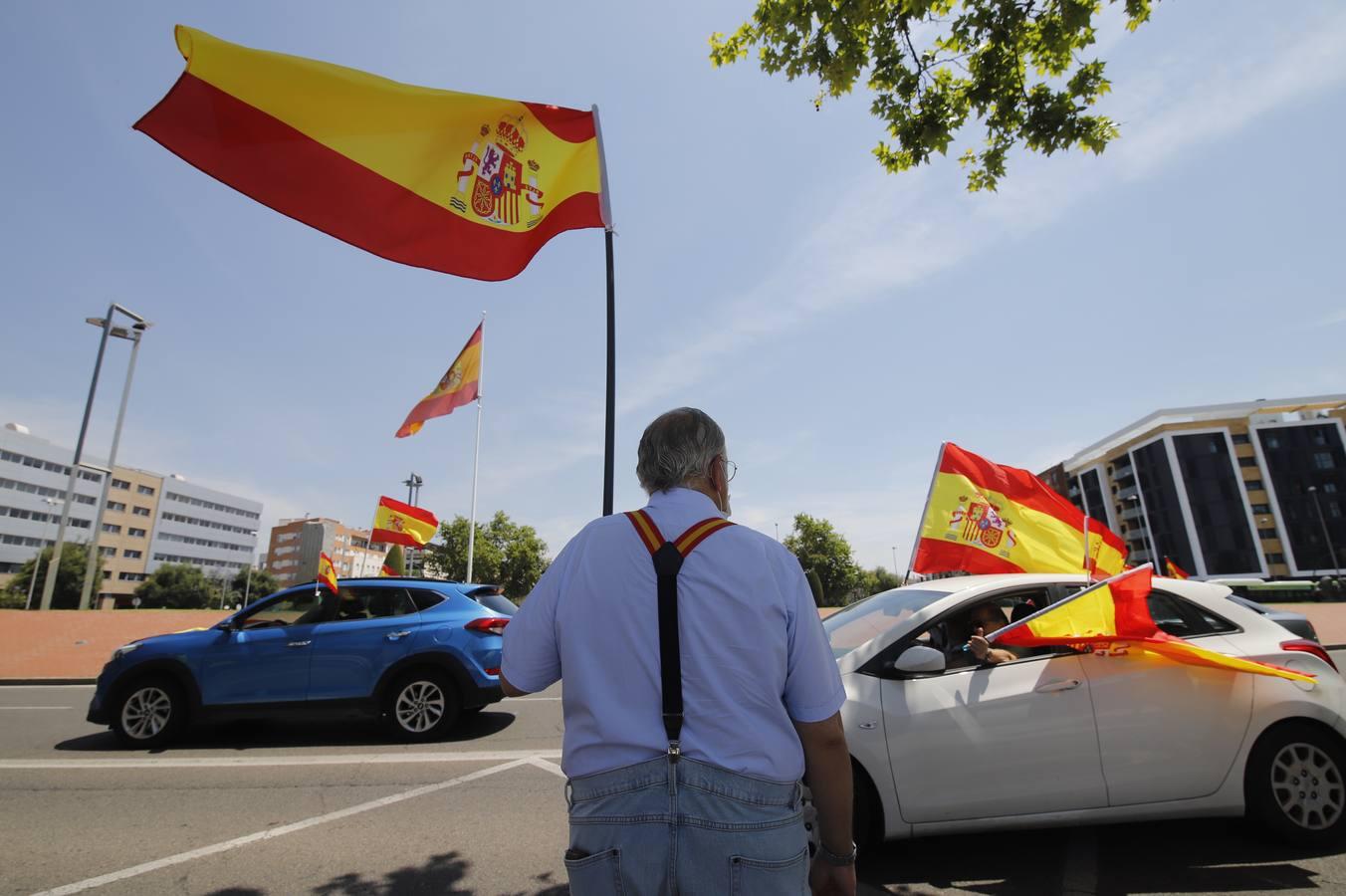 La marcha contra el Gobierno en Córdoba de Vox, en imágenes (I)