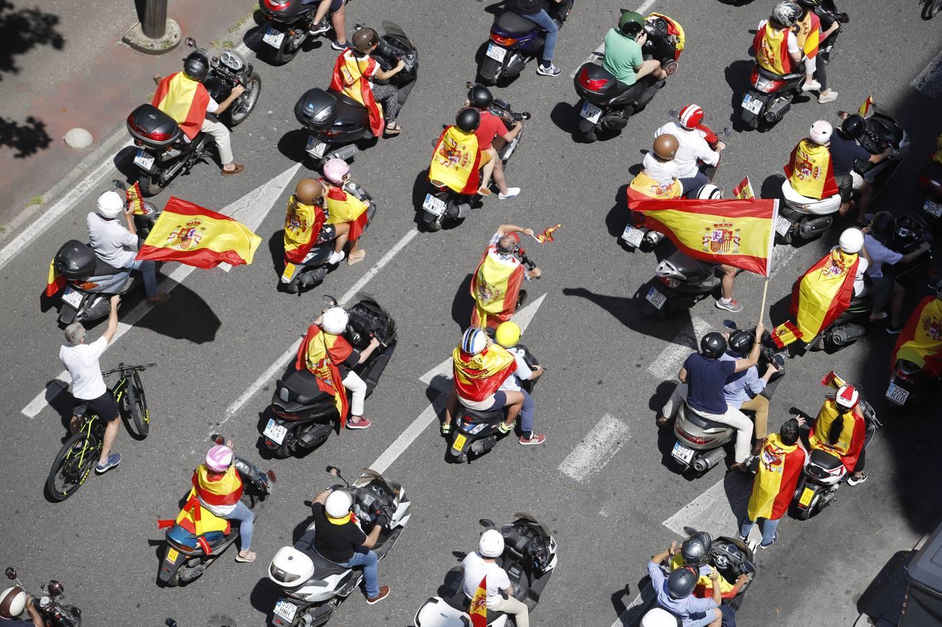 La marcha contra el Gobierno en Córdoba de Vox, en imágenes (I)