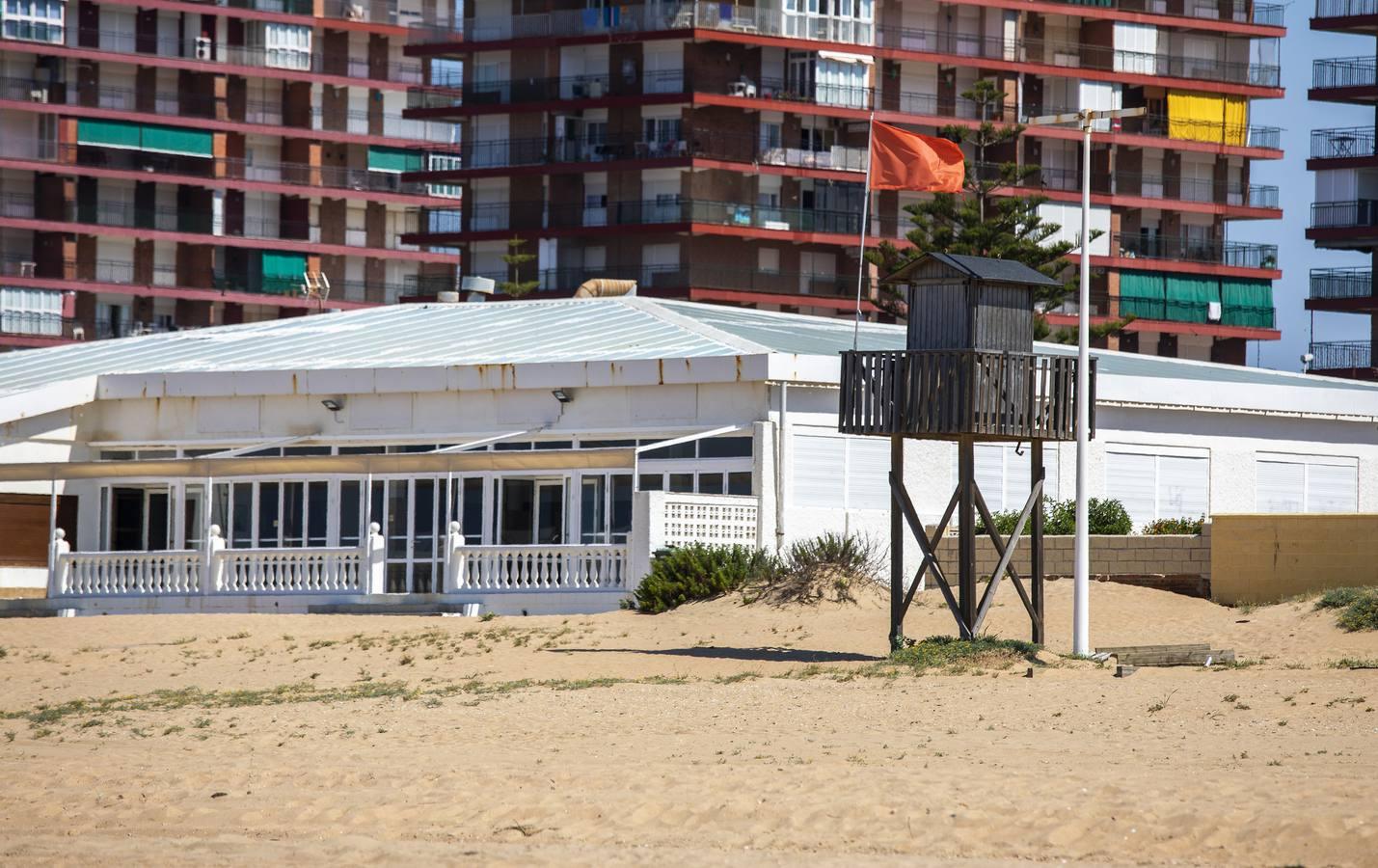 Playa de Punta Umbría, en Huelva