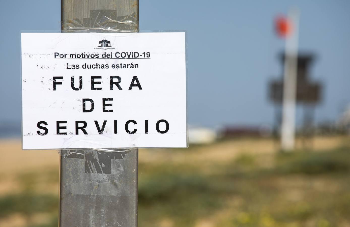 Playa de Punta Umbría, en Huelva