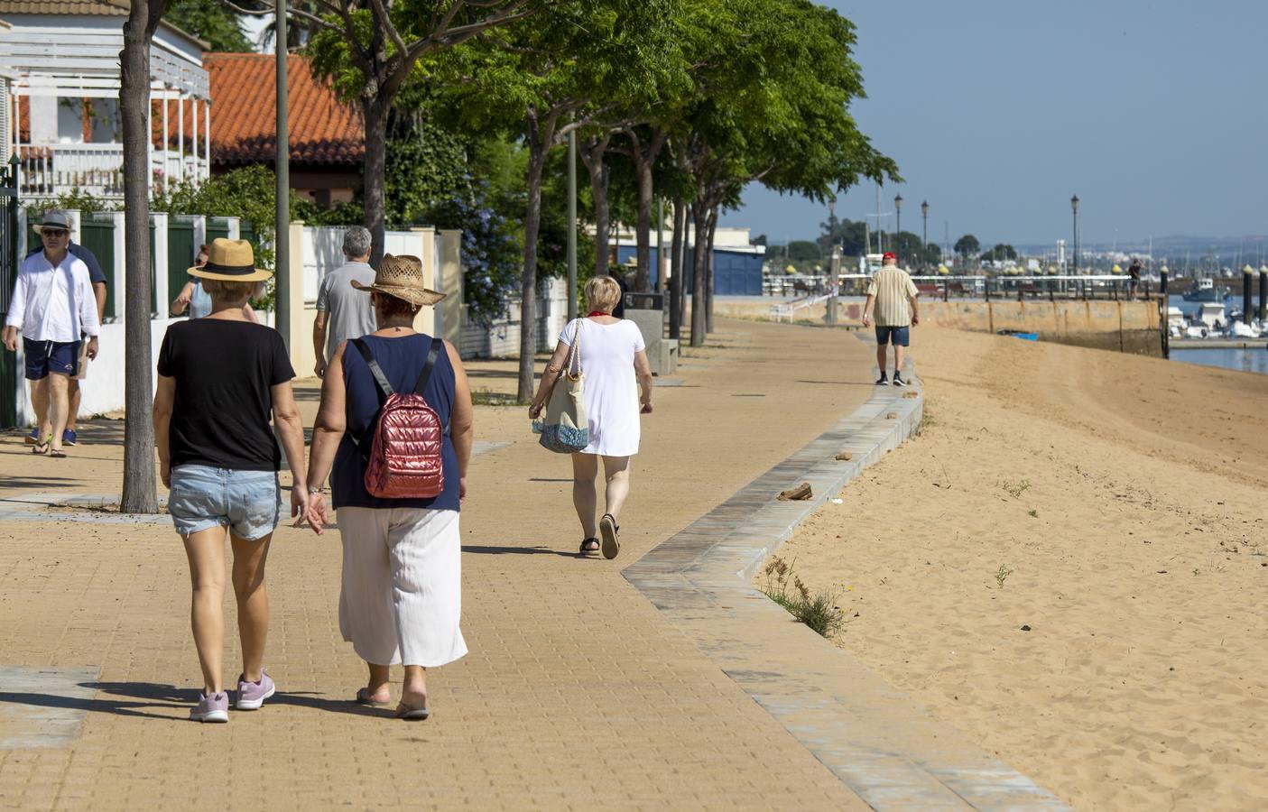 Playa de Punta Umbría, en Huelva