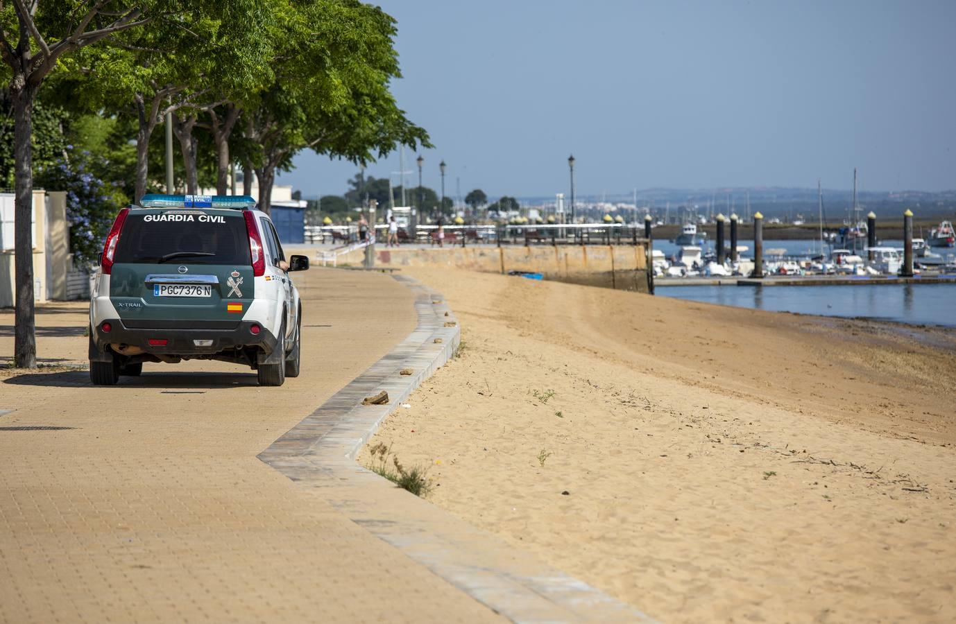 Playa de Punta Umbría, en Huelva