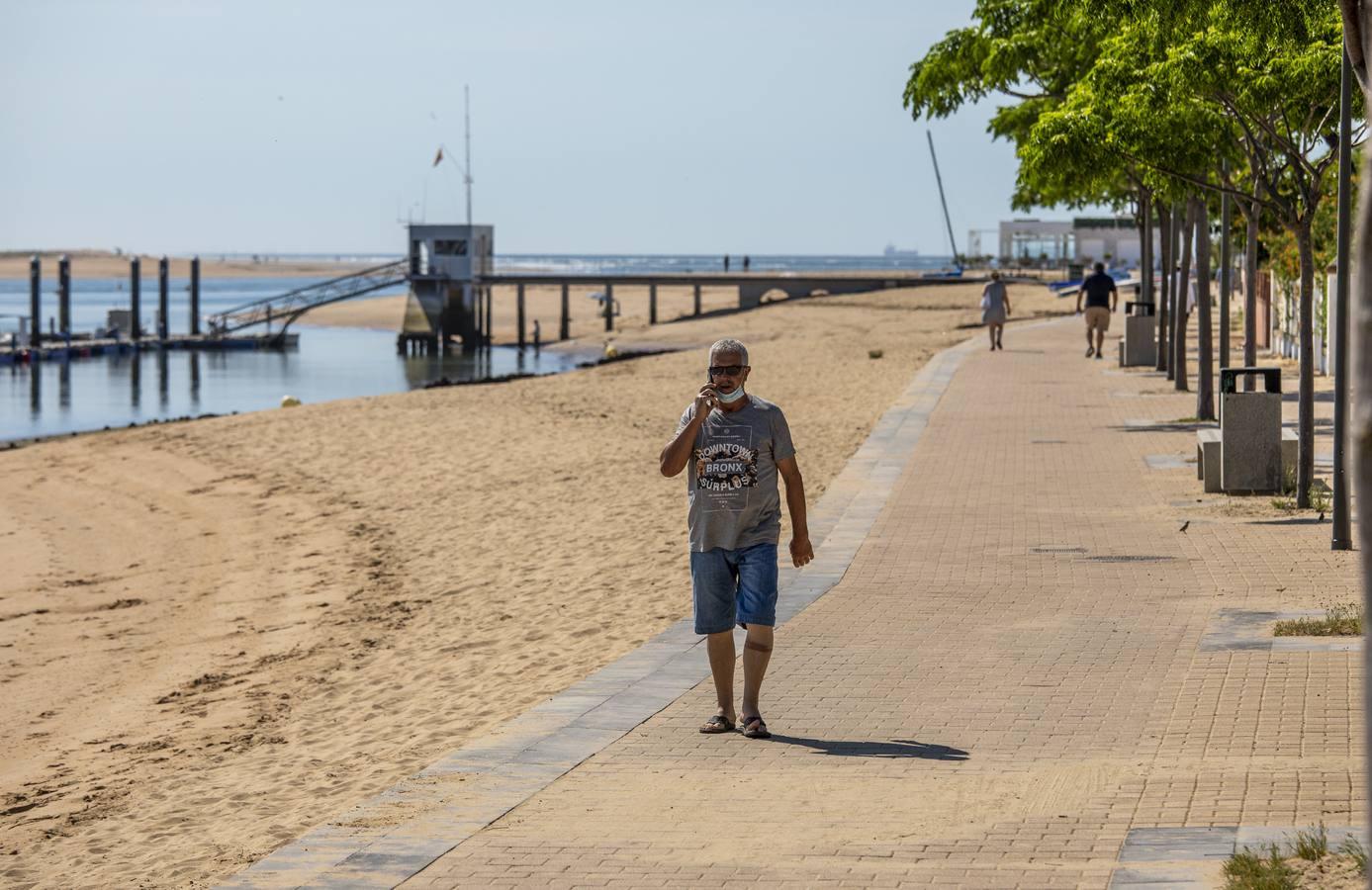 Playa de Punta Umbría, en Huelva