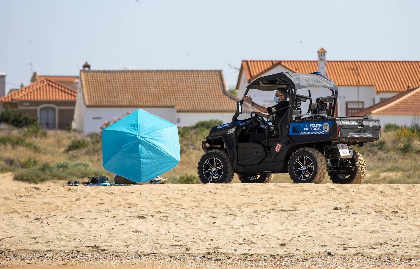 Playa de Punta Umbría, en Huelva