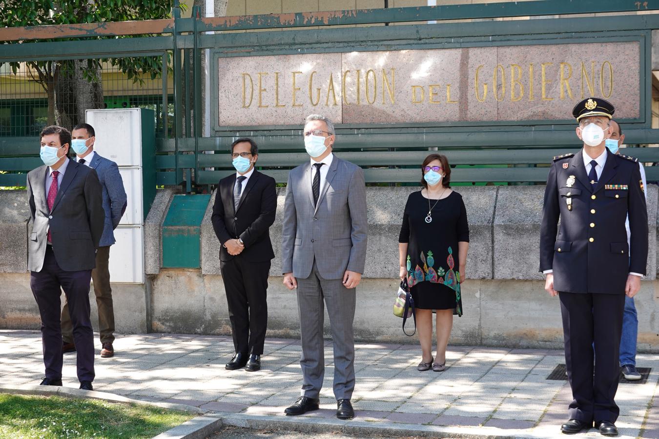 Las imágenes de los homenajes a las víctimas del Covid-19 en Castilla y León