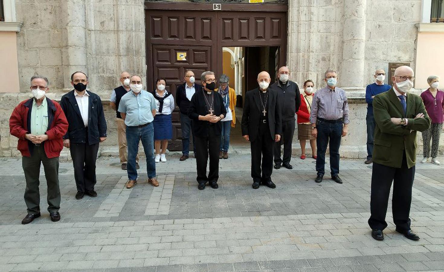 Las imágenes de los homenajes a las víctimas del Covid-19 en Castilla y León