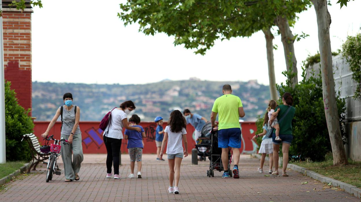 Los parques de Toledo vuelven a llenarse de vida