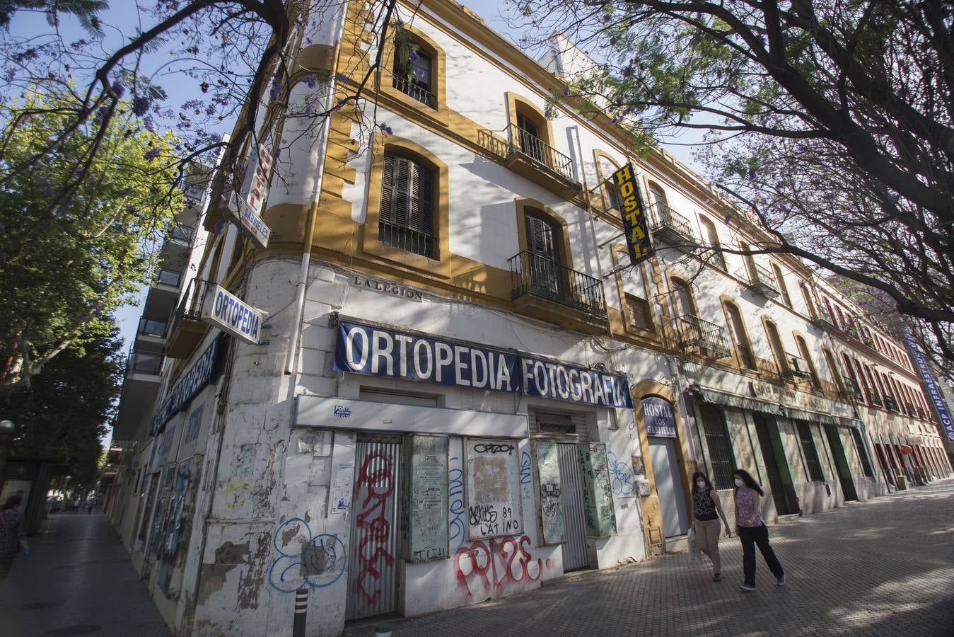 Repaso al estado de abandono de  casas con gran valor patrimonial en Sevilla