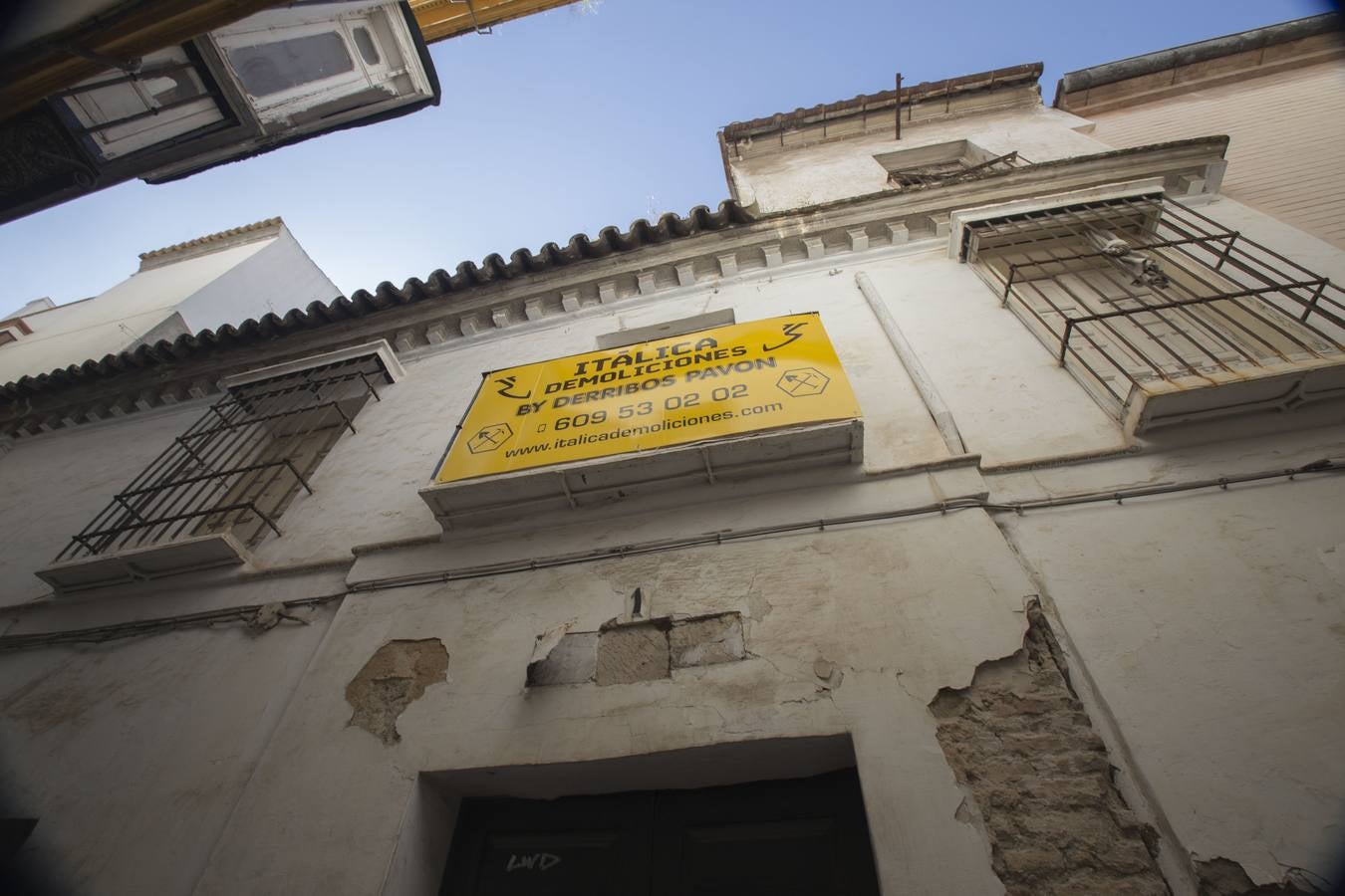 Repaso al estado de abandono de  casas con gran valor patrimonial en Sevilla