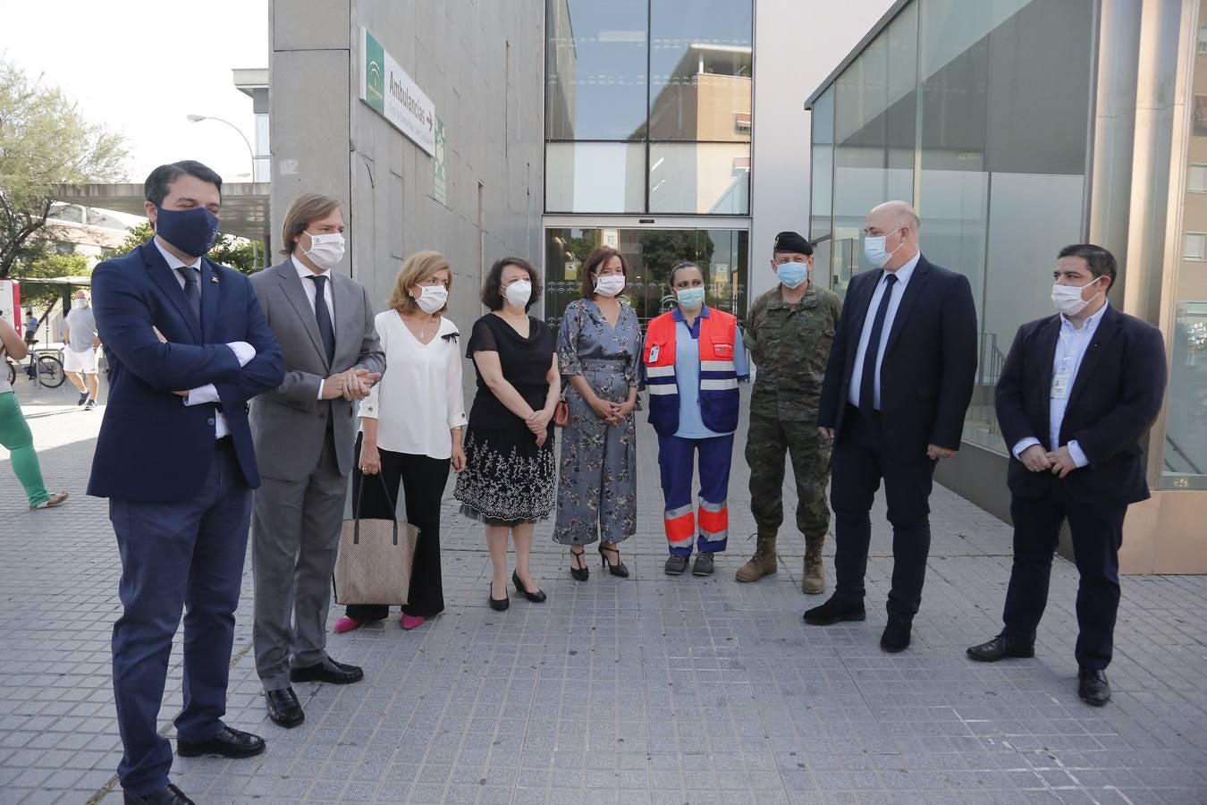 La retirada del dispositivo para los test en las Setas en Córdoba, en imágenes