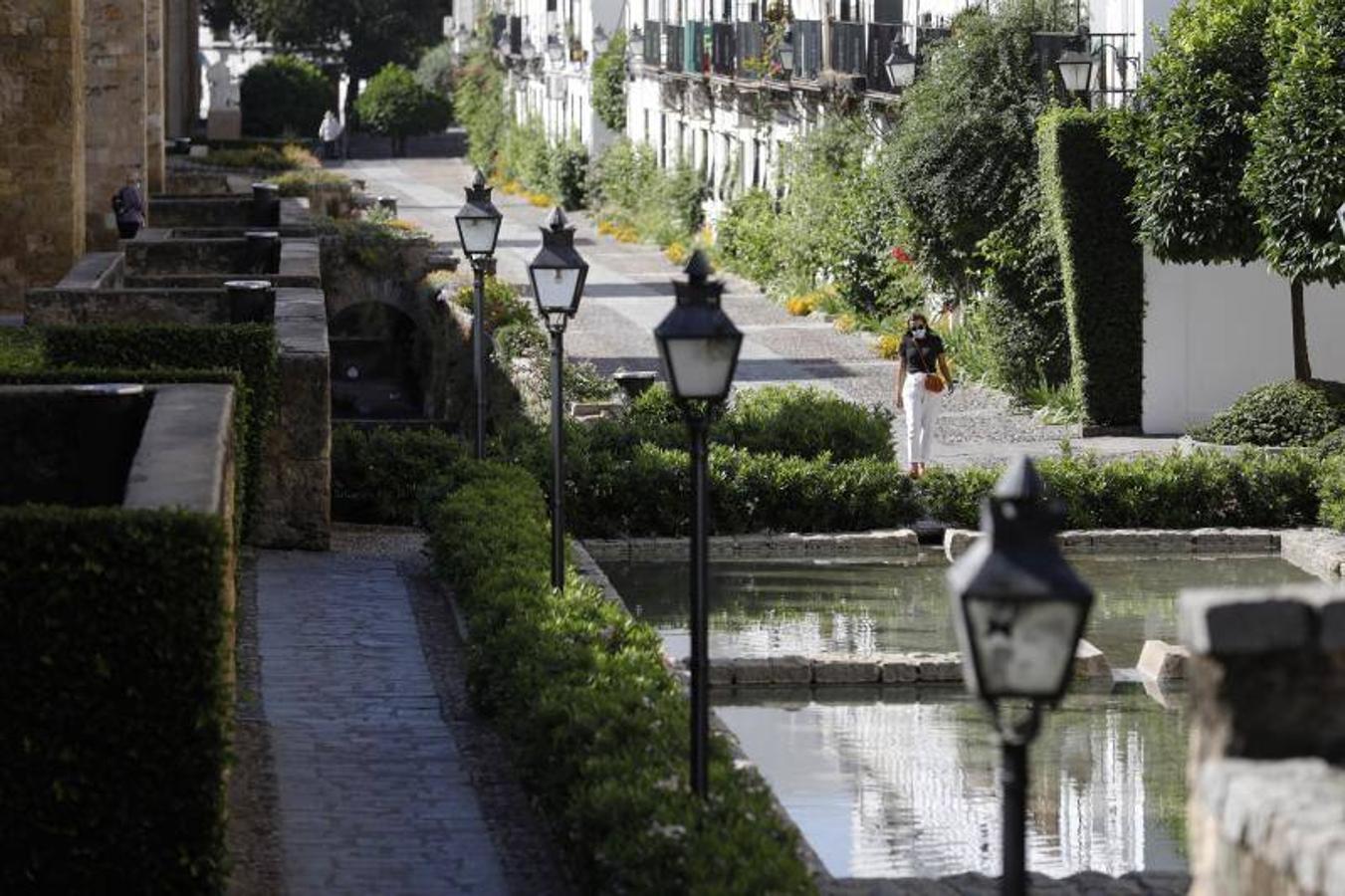 El foso y el entorno de la calle Cairuán de Córdoba, en imágenes