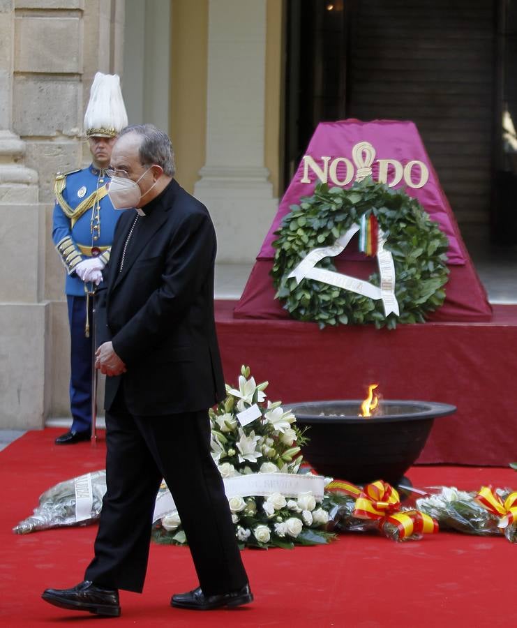 El homenaje de Sevilla a las víctimas del coronavirus en el día de San Fernando (y II)