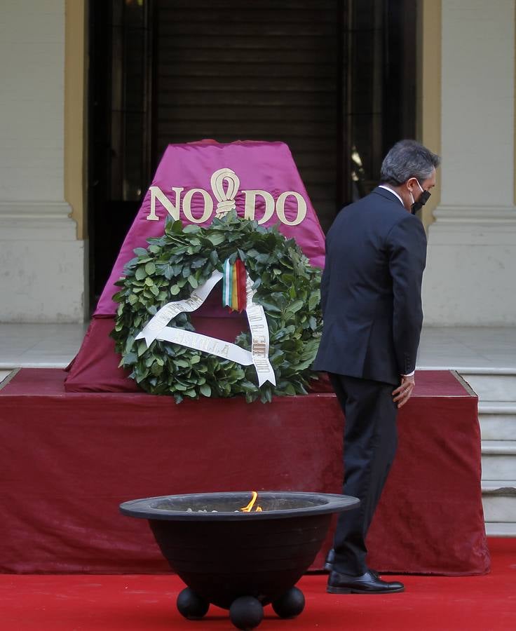 El homenaje de Sevilla a las víctimas del coronavirus en el día de San Fernando (I)