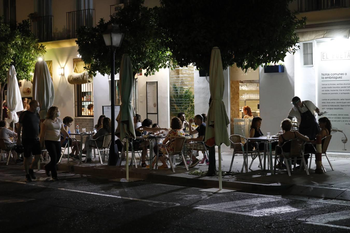 El ambiente de la desescalada en las terrazas de la Ribera de Córdoba, en imágenes