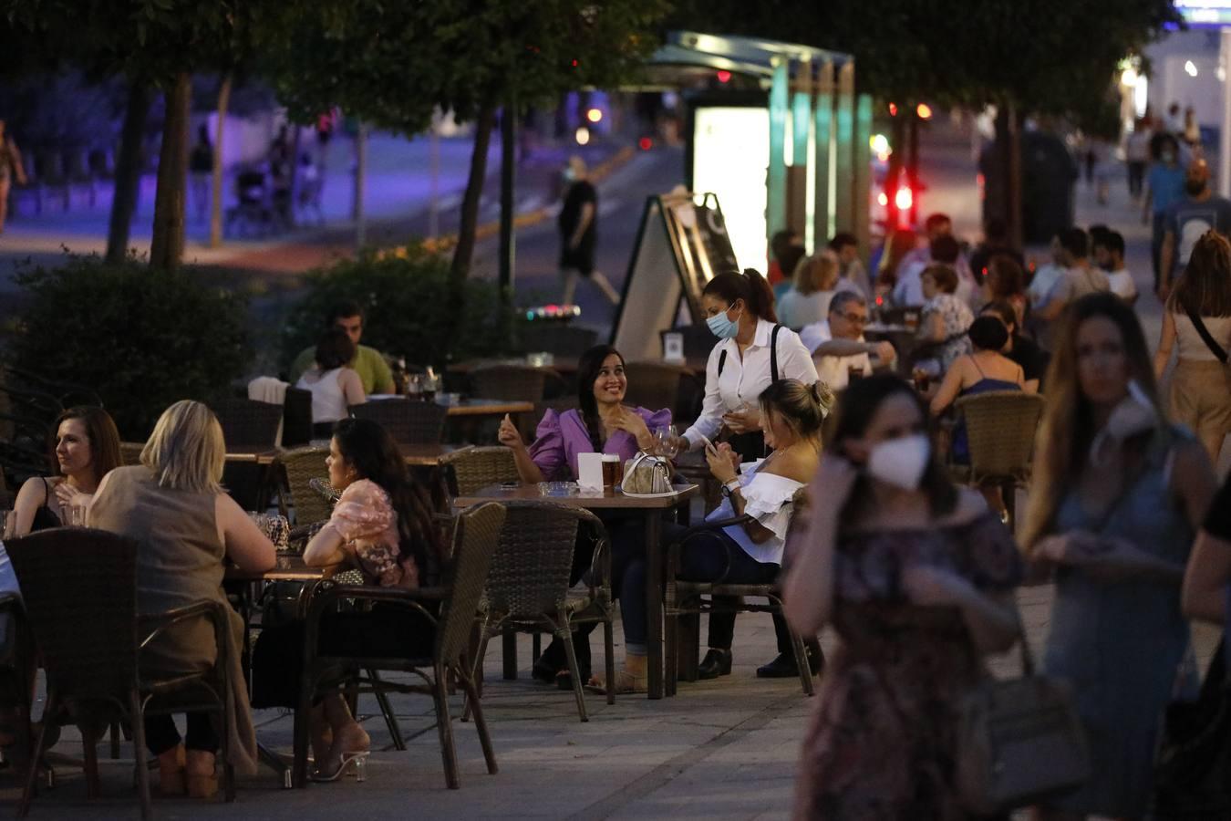 El ambiente de la desescalada en las terrazas de la Ribera de Córdoba, en imágenes