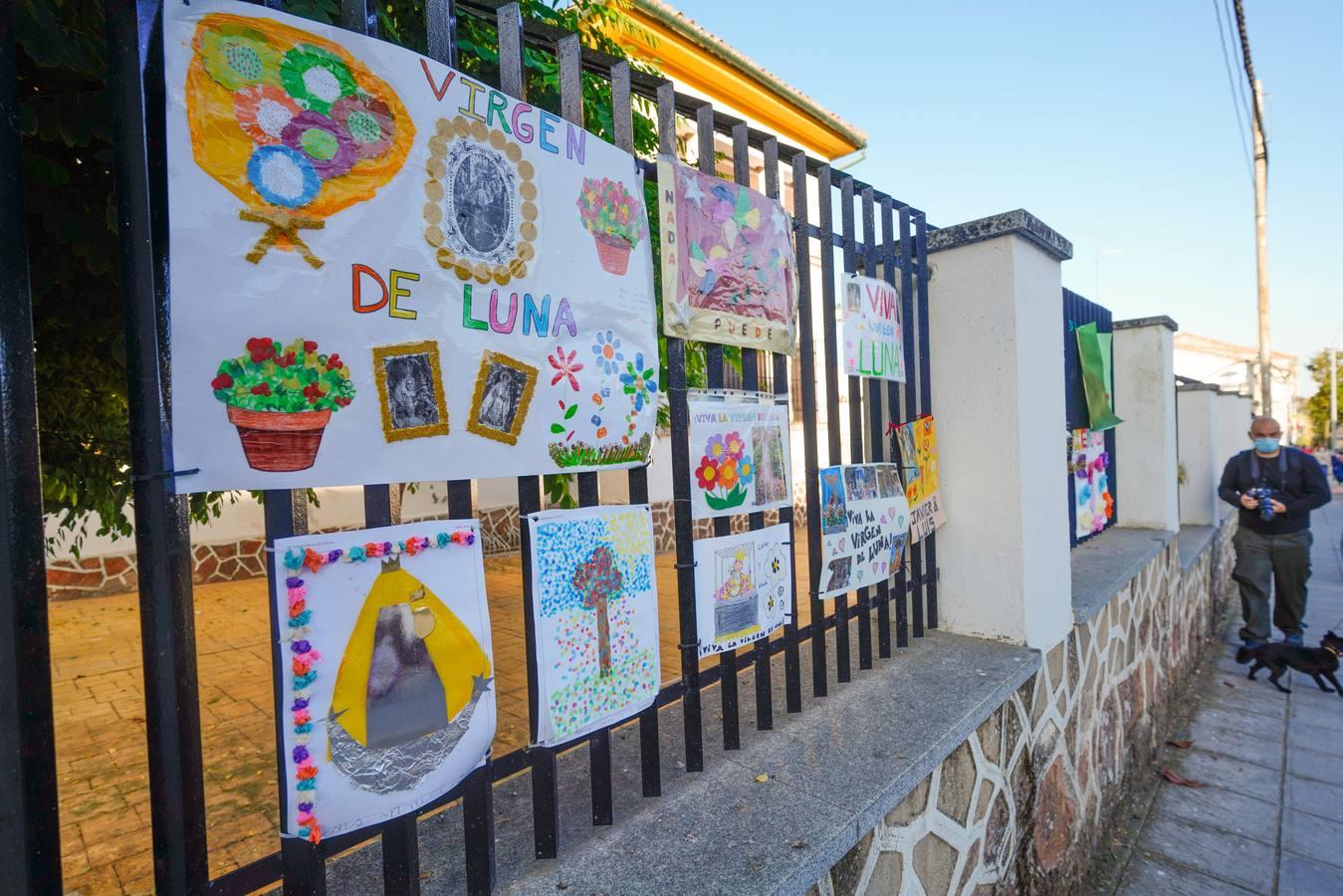 El traslado de la Virgen de Luna a Villanueva de Córdoba, en imágenes