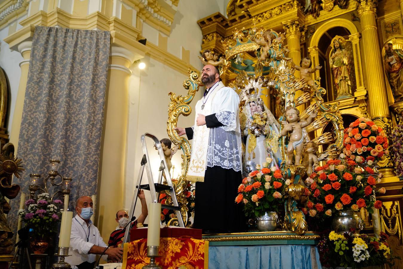 El traslado de la Virgen de Luna a Villanueva de Córdoba, en imágenes