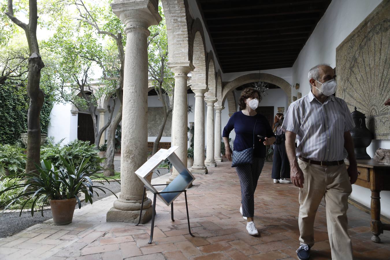 La reapertura de Viana y los Jardines del Alcázar de Córdoba, en imágenes
