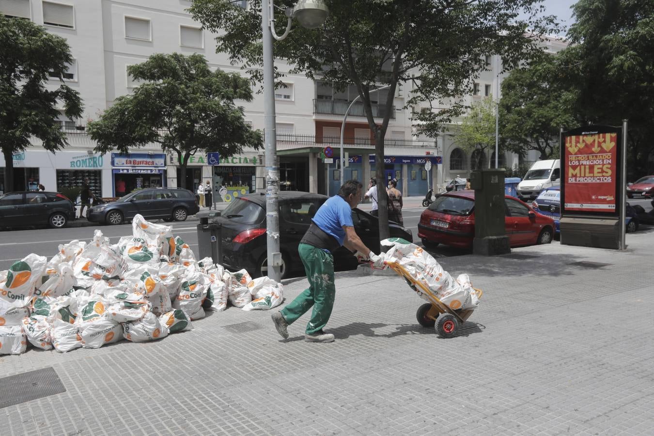 Cádiz, entre el trabajo y la playa