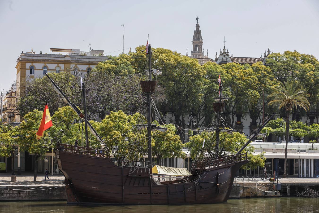 La Nao Victoria ya se puede visitar en Sevilla