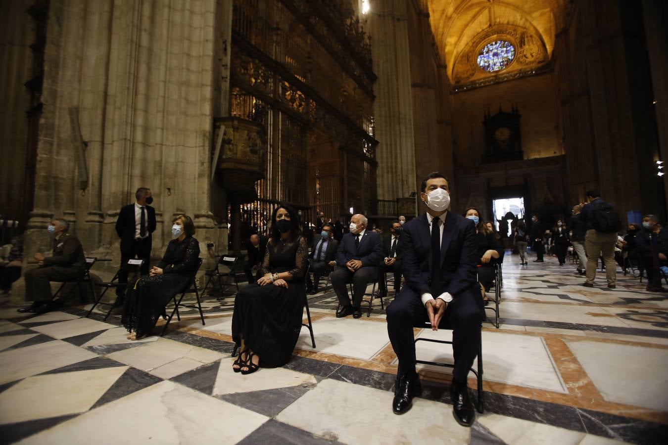 Multitudinario funeral por las víctimas del coronavirus en la Catedral de Sevilla