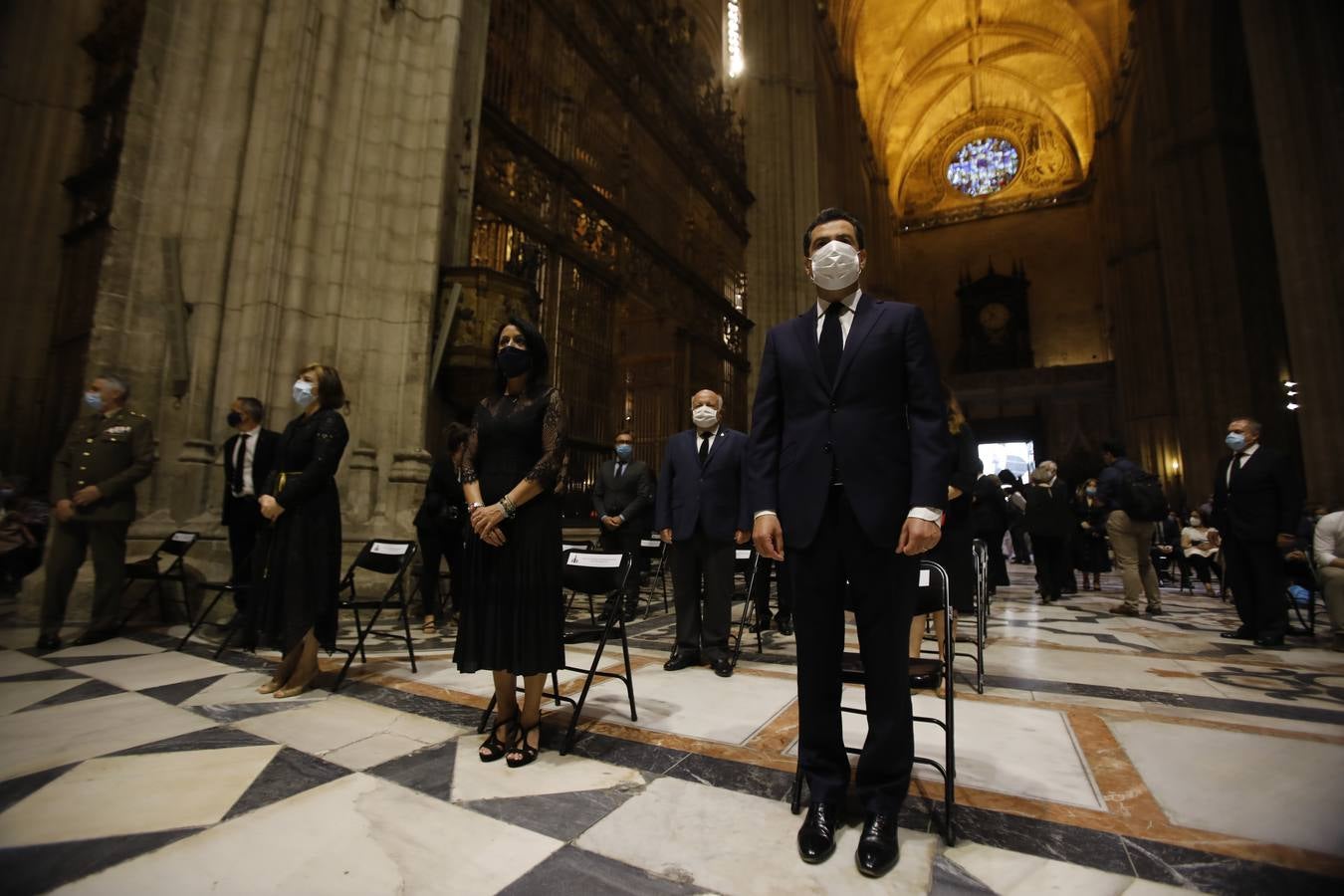 Multitudinario funeral por las víctimas del coronavirus en la Catedral de Sevilla