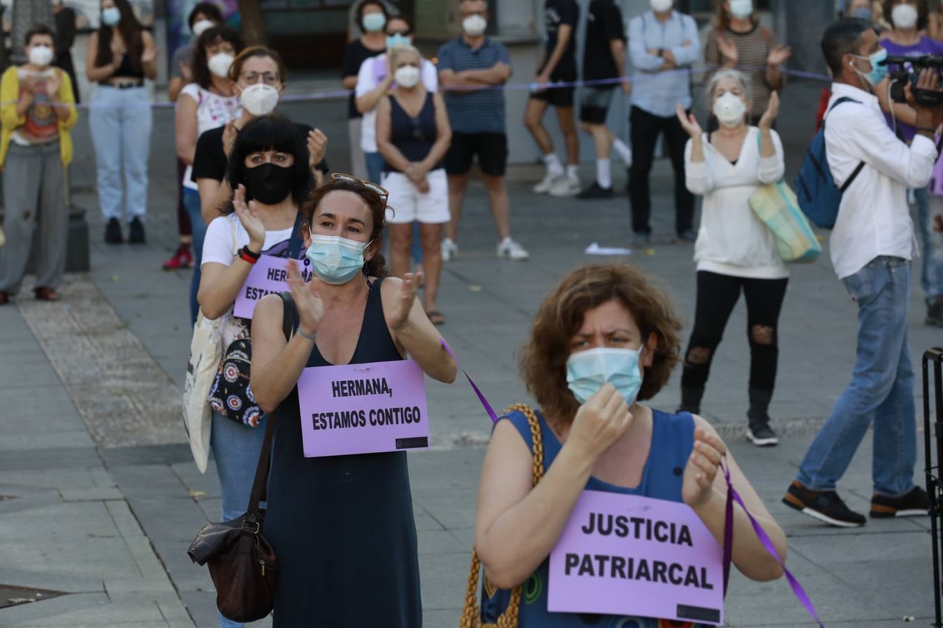 Concentración en Córdoba tras la sentencia de La Manada del caso Pozoblanco