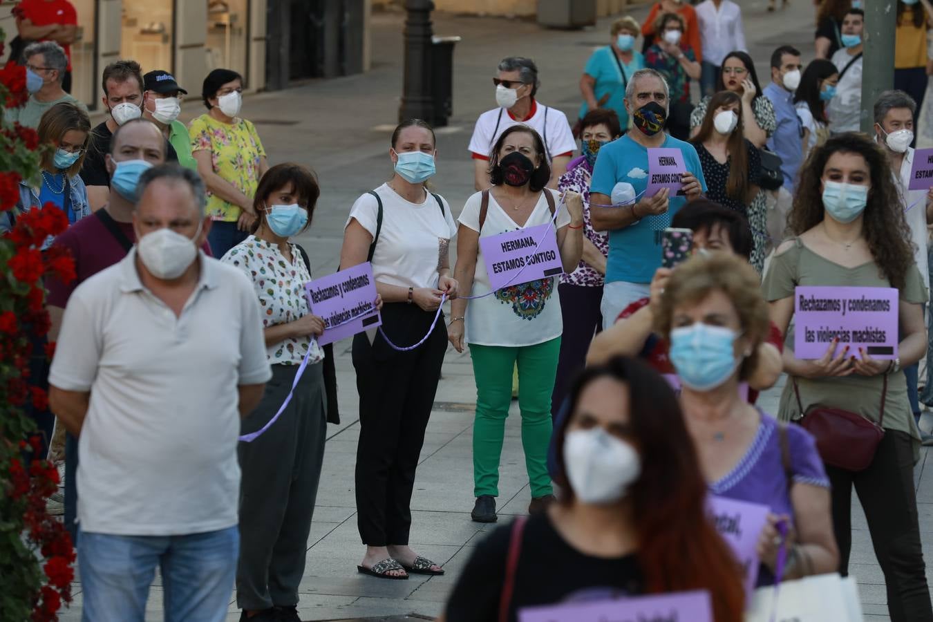 Concentración en Córdoba tras la sentencia de La Manada del caso Pozoblanco