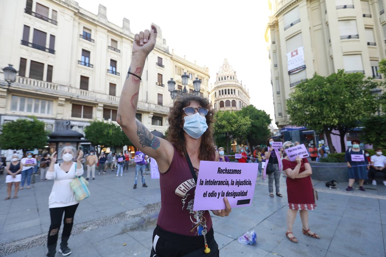 Concentración en Córdoba tras la sentencia de La Manada del caso Pozoblanco