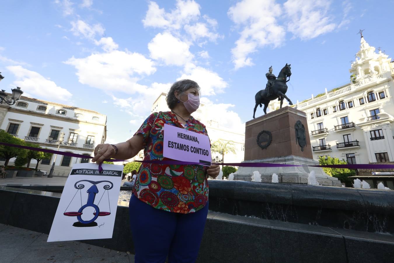 Concentración en Córdoba tras la sentencia de La Manada del caso Pozoblanco