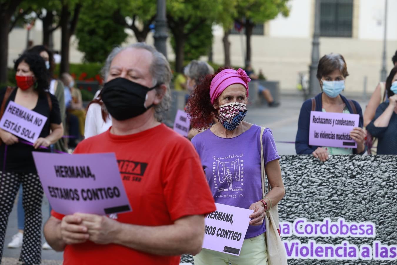 Concentración en Córdoba tras la sentencia de La Manada del caso Pozoblanco