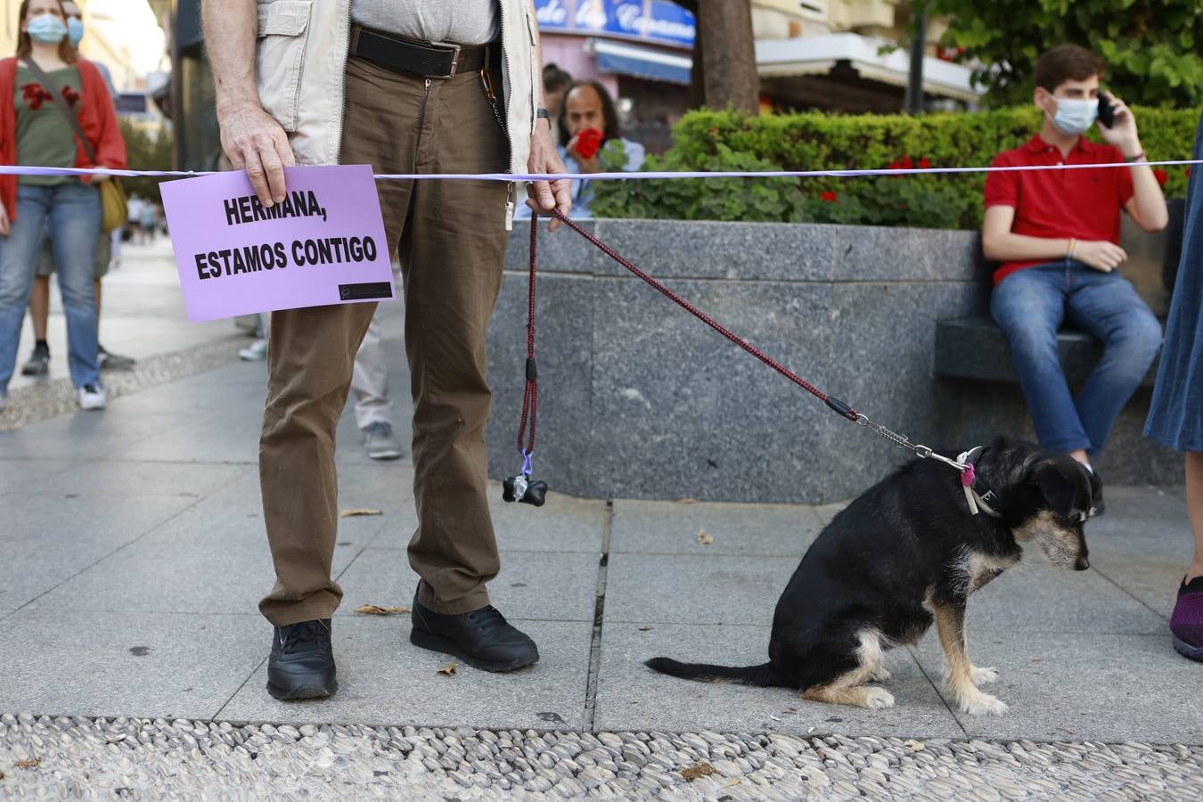 Concentración en Córdoba tras la sentencia de La Manada del caso Pozoblanco