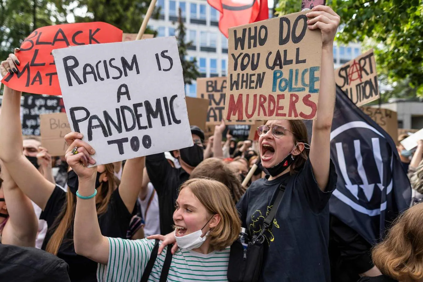 En imágenes: Ola mundial de protestas contra el racismo y la violencia policial