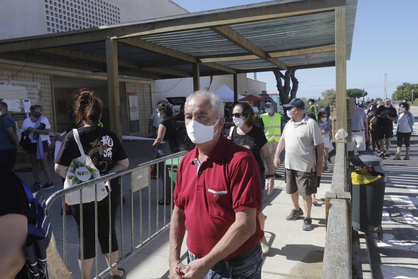 Reabre el mercadillo ecológico de Los Toruños con medidas de seguridad