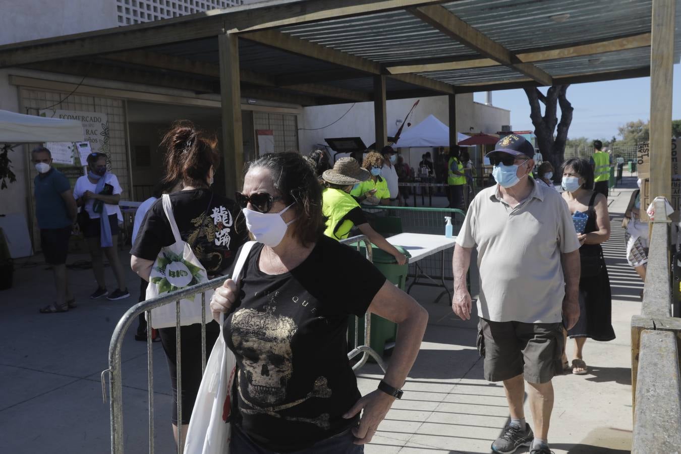 Reabre el mercadillo ecológico de Los Toruños con medidas de seguridad