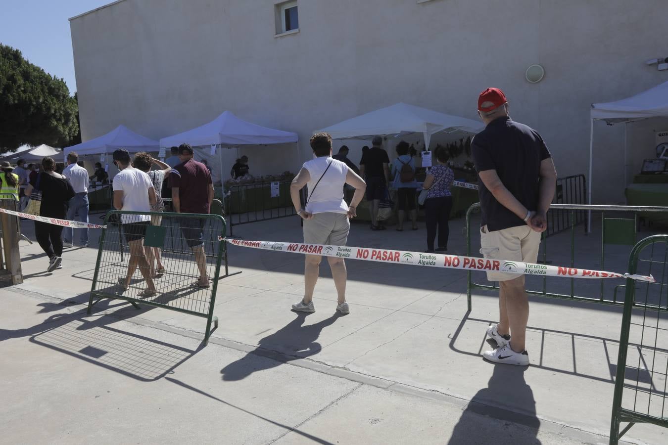 Reabre el mercadillo ecológico de Los Toruños con medidas de seguridad