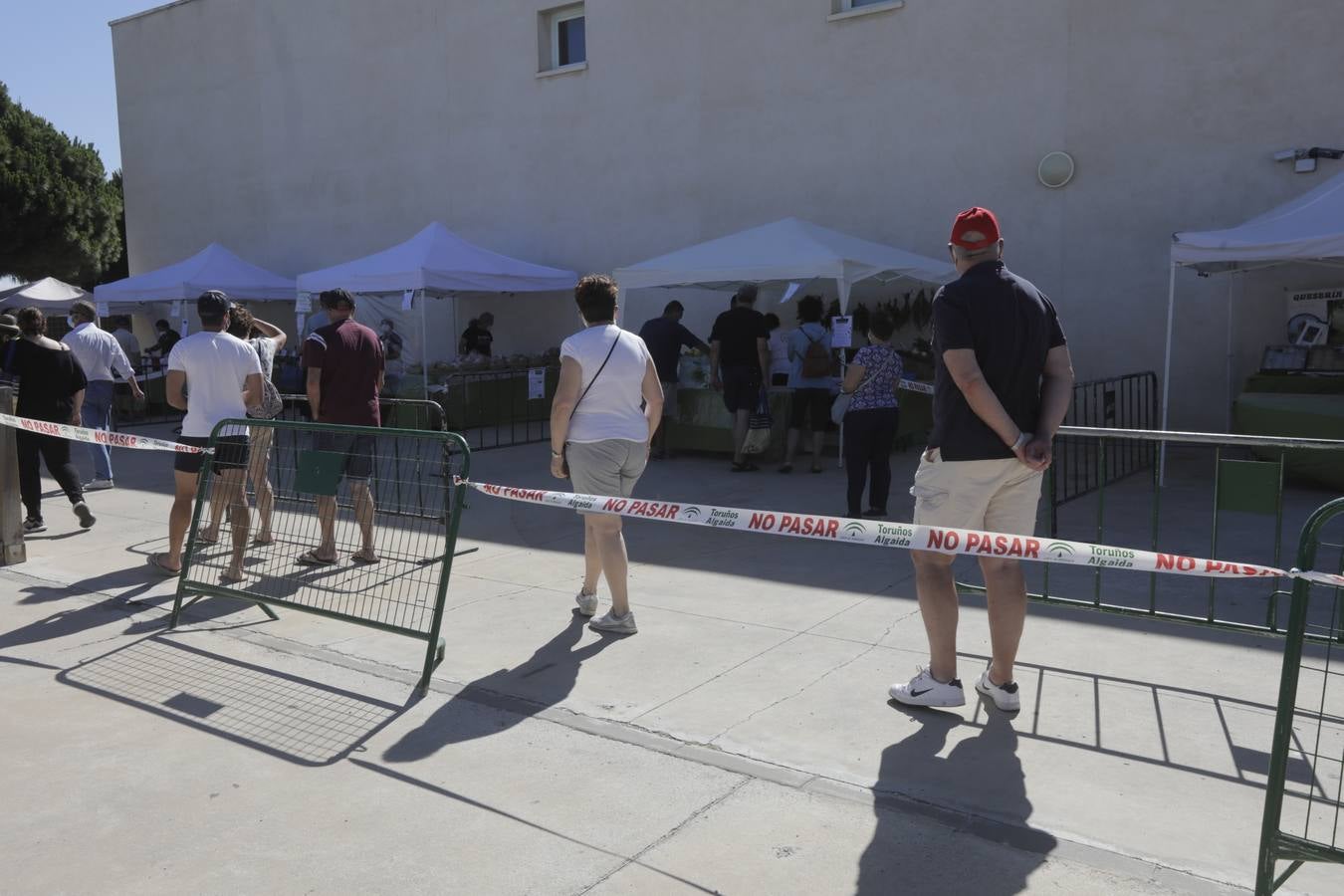 Reabre el mercadillo ecológico de Los Toruños con medidas de seguridad