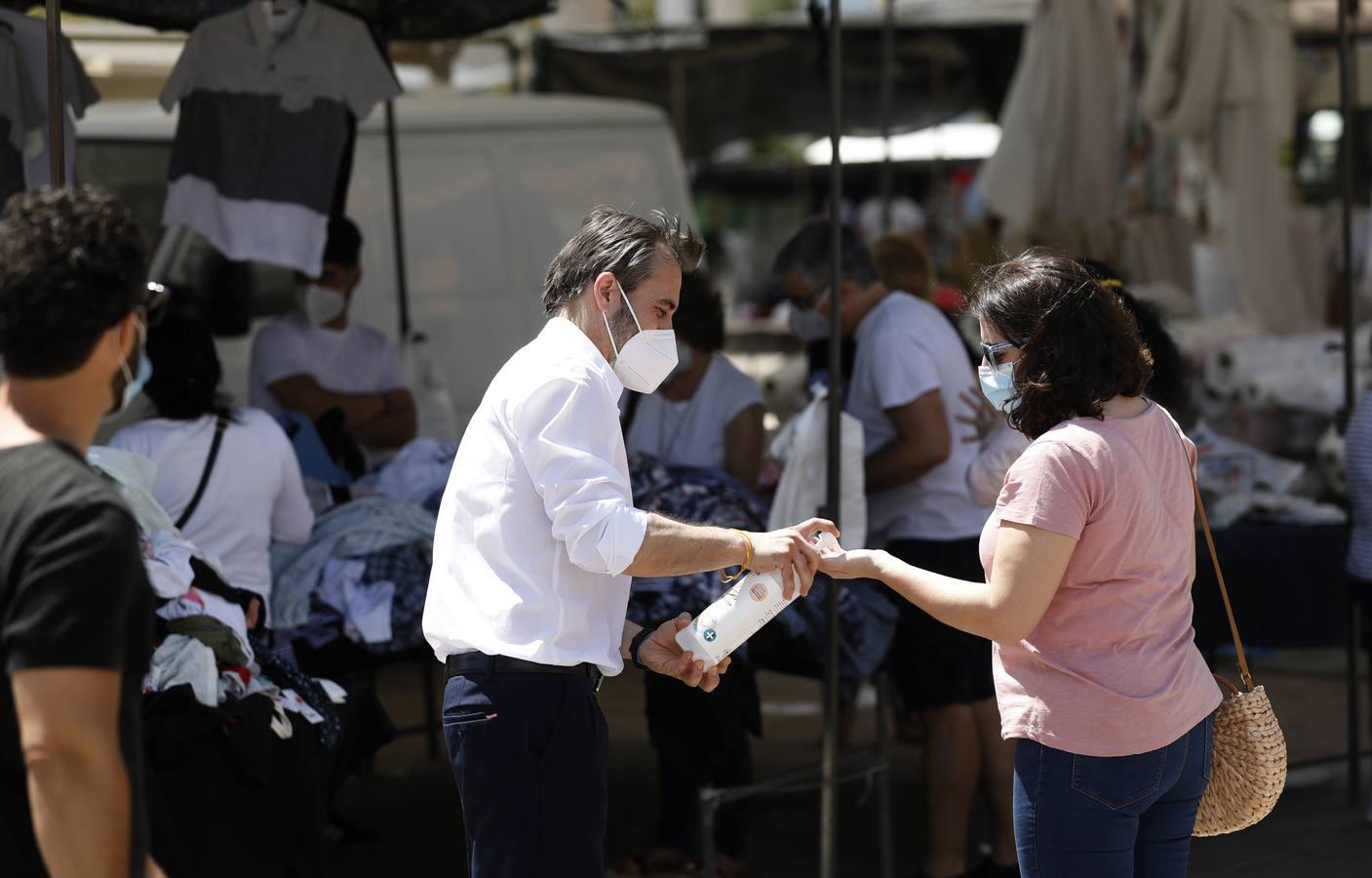 La vuelta de los mercadillos en Córdoba, en imágenes