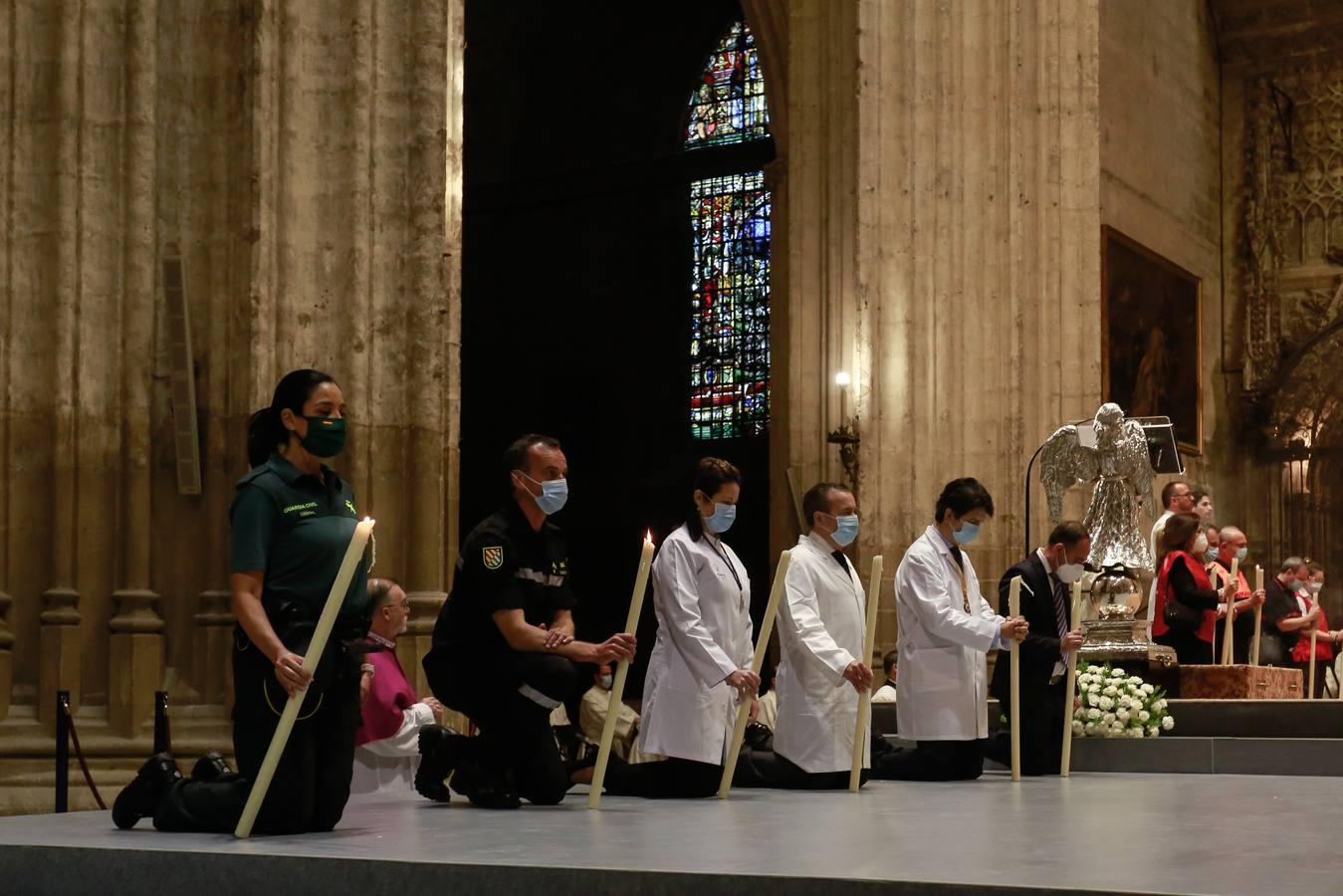 Procesión claustral del Corpus en la Catedral