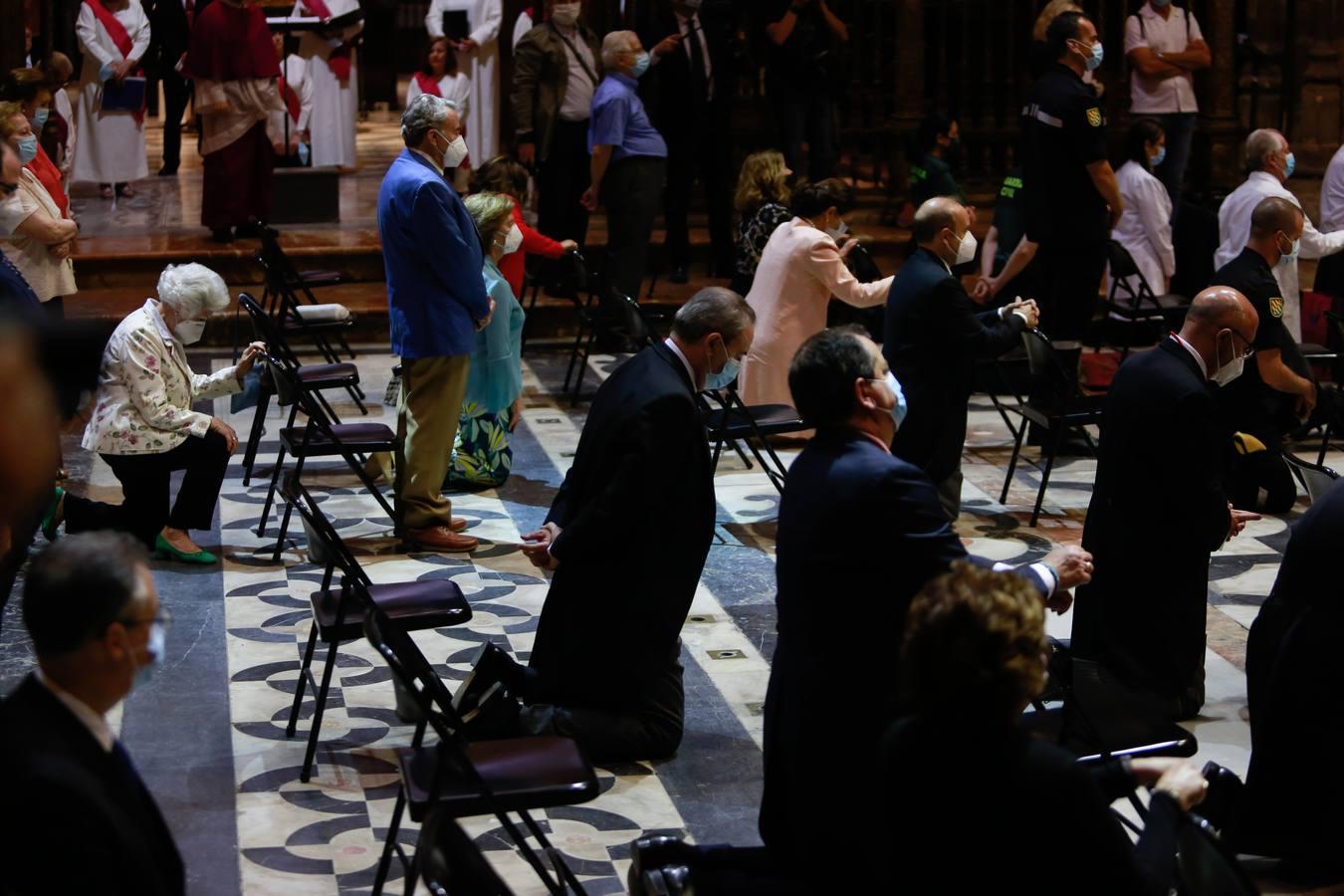 Procesión claustral del Corpus en la Catedral