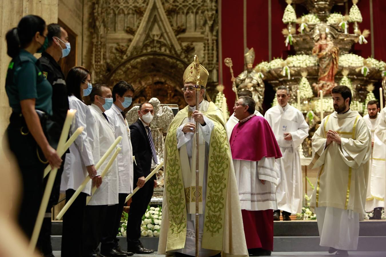 Procesión claustral del Corpus en la Catedral