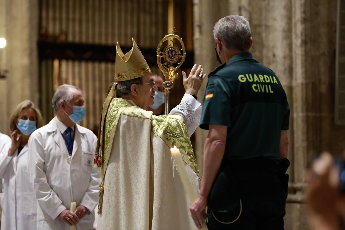 Procesión claustral del Corpus en la Catedral