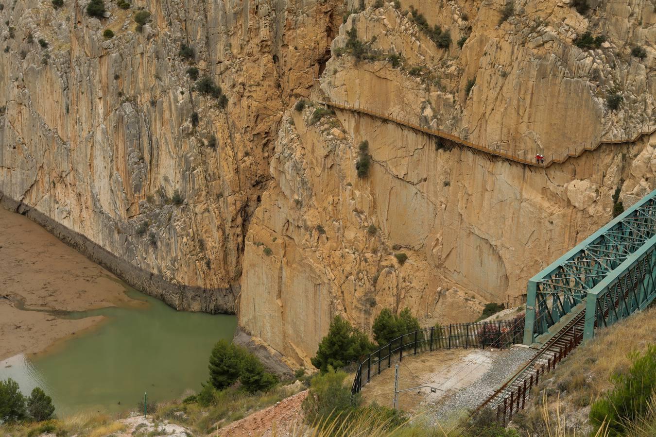 En imágenes, la reapertura del Caminito del Rey