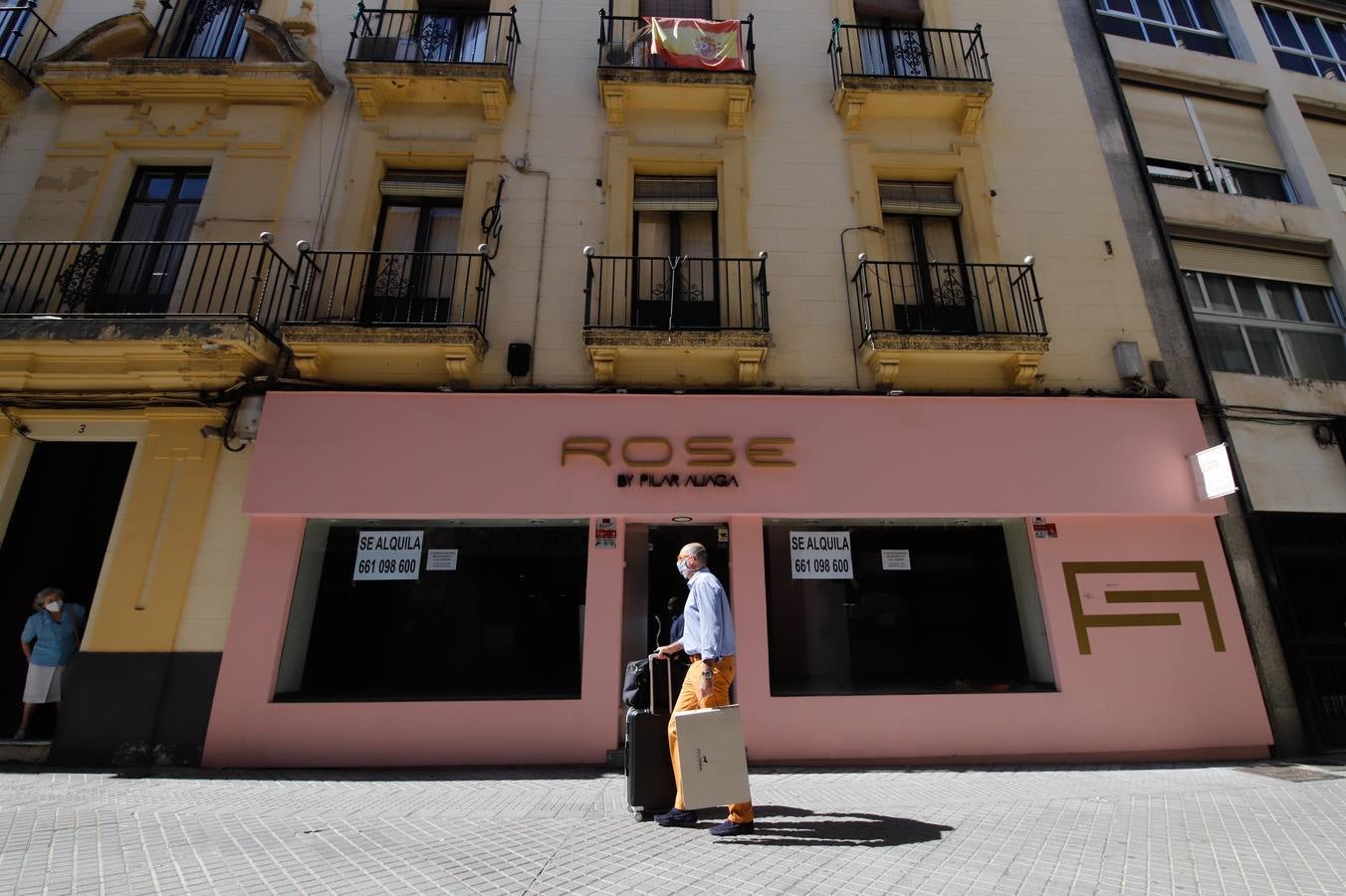 El desolador paseo por los comercios cerrados del Centro de Córdoba