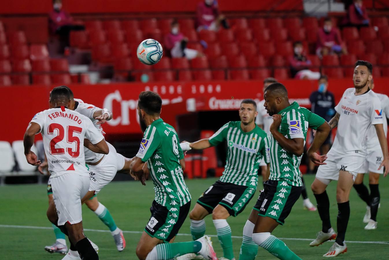 La victoria del Sevilla FC en el derbi contra el Betis, en imágenes