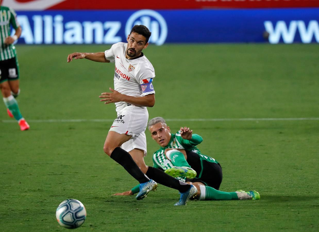 La victoria del Sevilla FC en el derbi contra el Betis, en imágenes