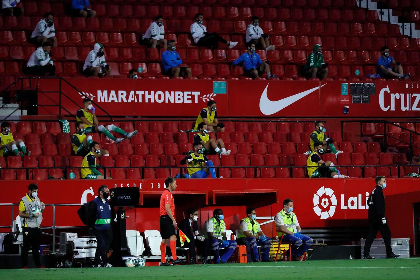 La victoria del Sevilla FC en el derbi contra el Betis, en imágenes